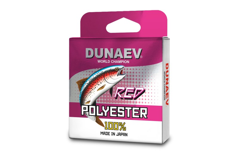 Леска Dunaev Polyester RED 100м