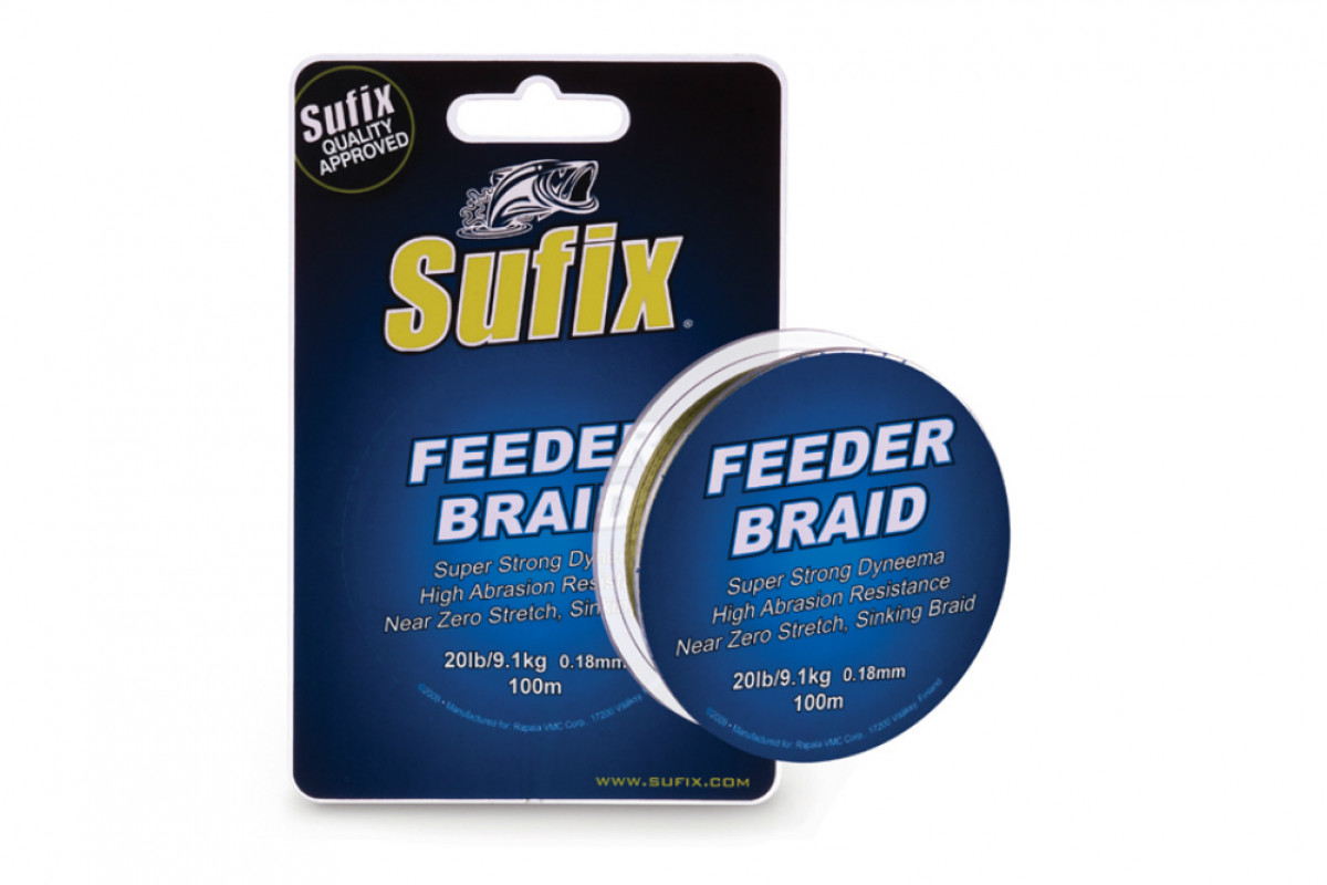 Леска Sufix Feeder braid Green 100м