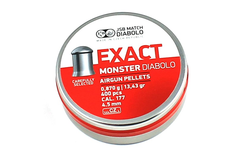 Пули JSB Exact Monster 4.52 мм 0,87 г (400 шт)