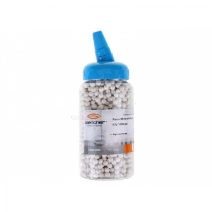 Шары Gletcher GLB6-2000 Soft Air 6мм 0,22 гр (2000 шт)
