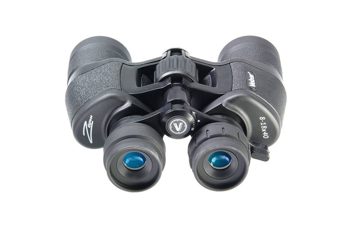 Бинокль Veber ZOOM 8-18х40 черный