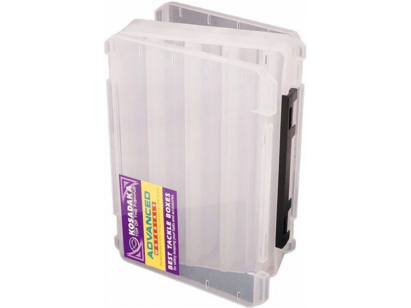 Коробка Kosadaka TB-S61A-CL 25,5*19,5*6см для воблеров