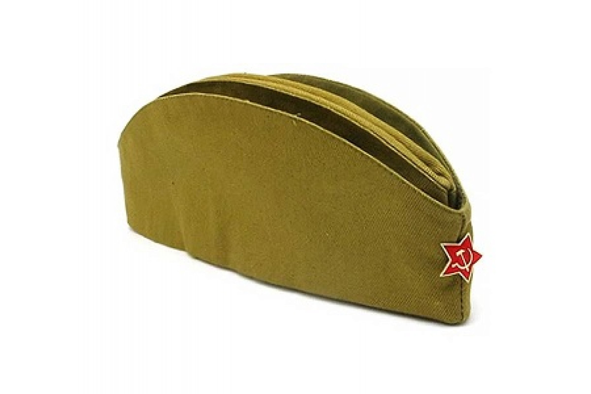 Пилотка солдатская со звездой