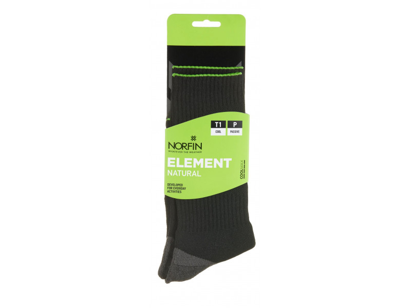 Носки Norfin T1P ELEMENT NATURAL CREW