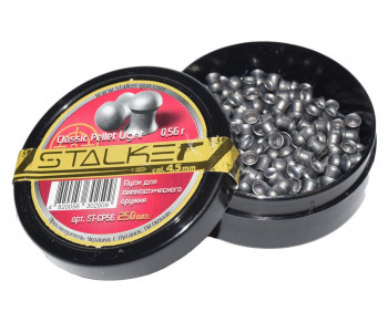 Пули STALKER Classic Pellets 4,5 мм 0,56 гр (250 шт)