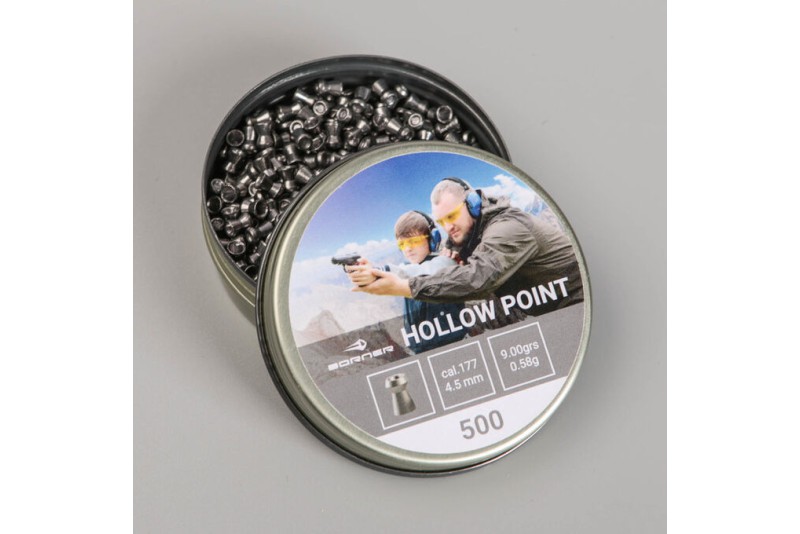 Пули Borner Hollow Point 4,5 (500 шт) 0,58гр