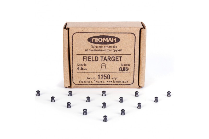Пули Люман Field Target 4,5 мм 0,68 г (1250 шт)