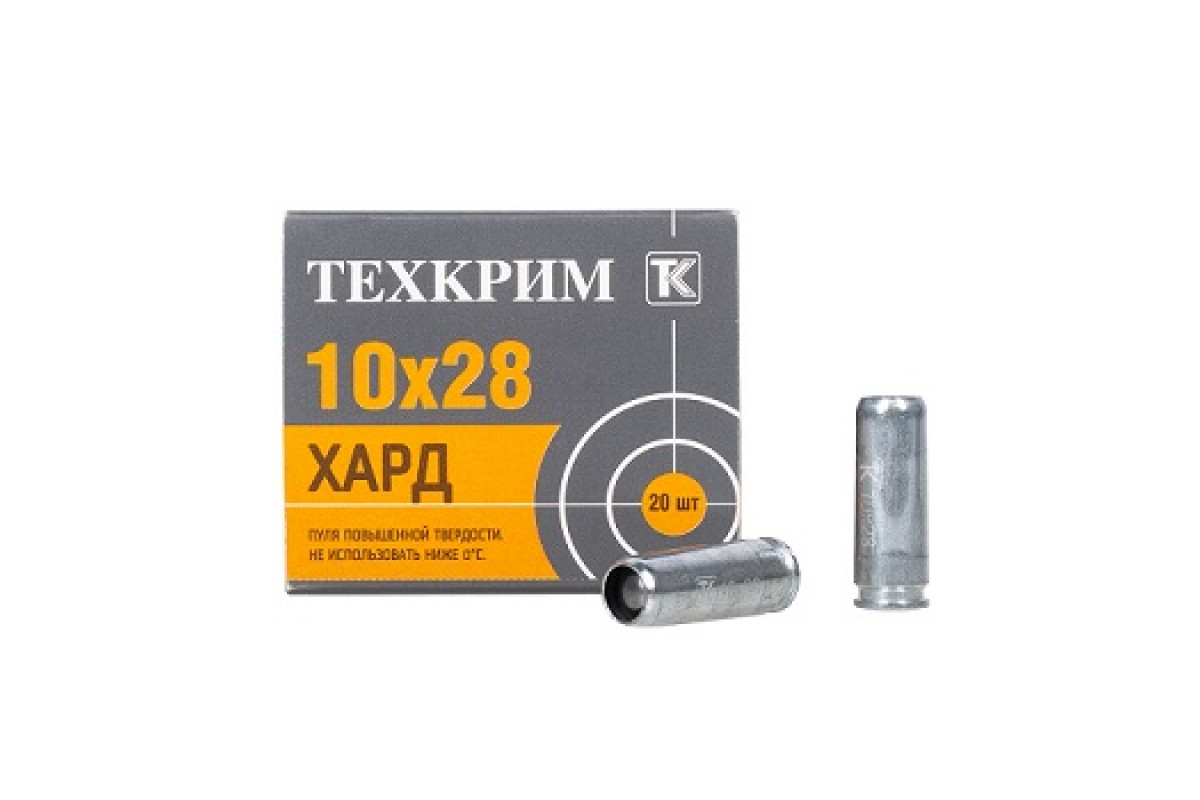 Патрон Техкрим  к.10х28 РП  Maximum Hard