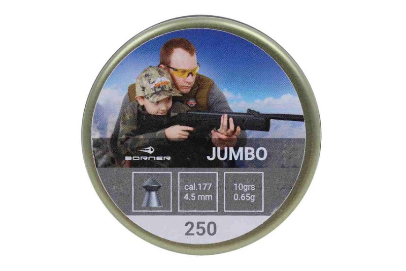 Пули Borner Jumbo 4,5 0,65гр (250 шт)