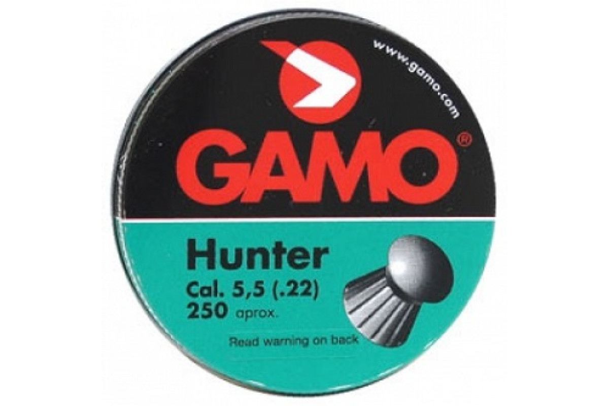 Пули Gamo Hunter 5,5 мм 1,0 г (250 шт)