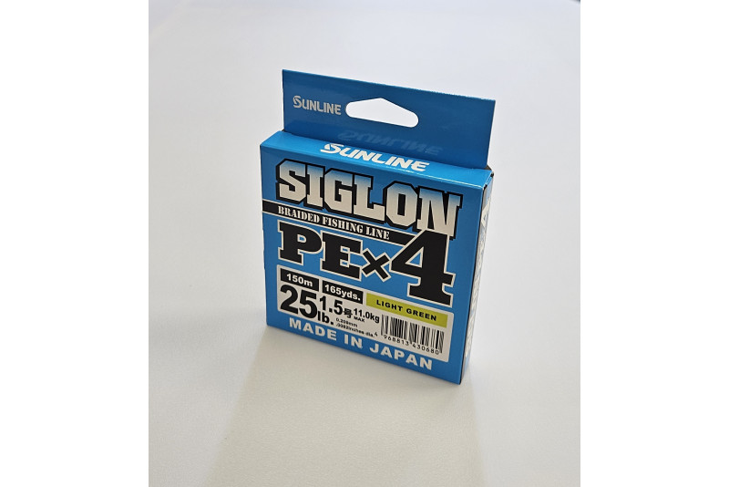 Леска плетеная SUNLINE SIGLON PEх4 150м