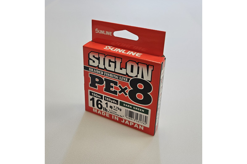 Леска плетеная SUNLINE SIGLON PEх8 150м