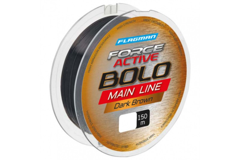 Леска FLAGMAN Force Active Bolo Main Line 150м