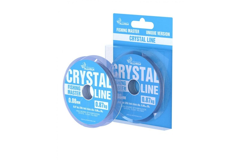 Леска ALLVEGA Fishing Master CRYSTAL 30м
