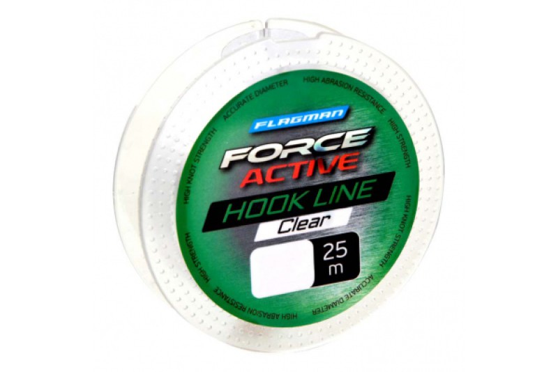 Леска FLAGMAN Force Active Hook Lenght 25м