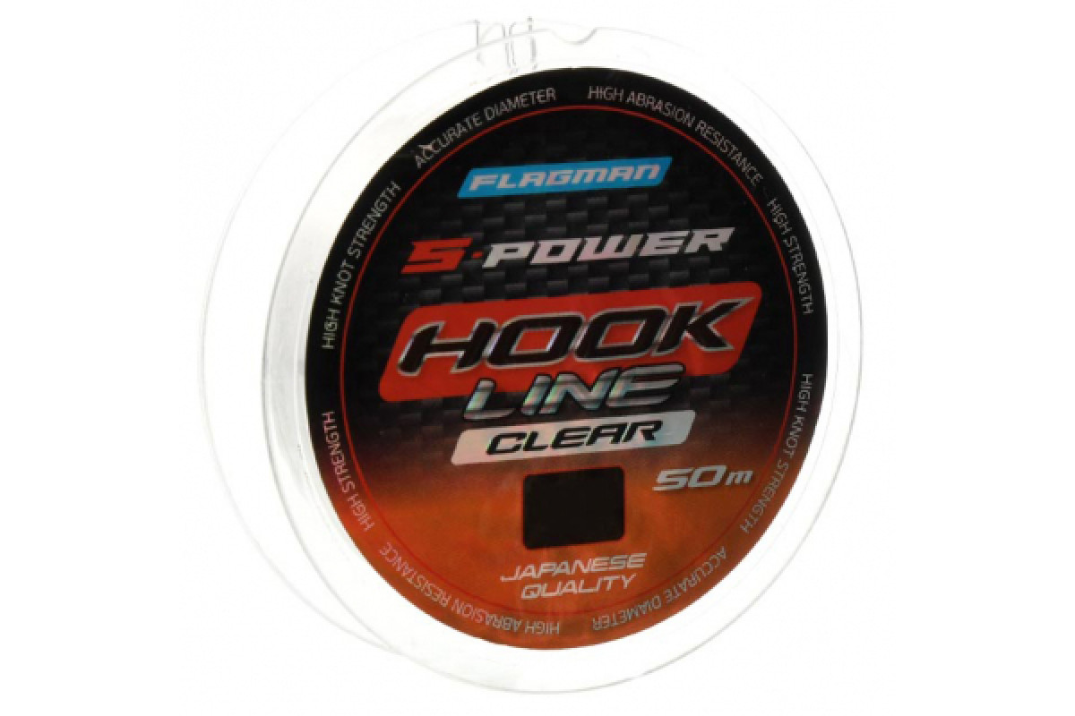 Леска FLAGMAN S-Power Hook Line 50м