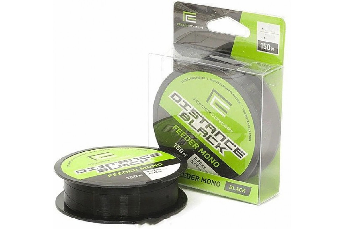 Леска Feeder Concept Distance Black 150