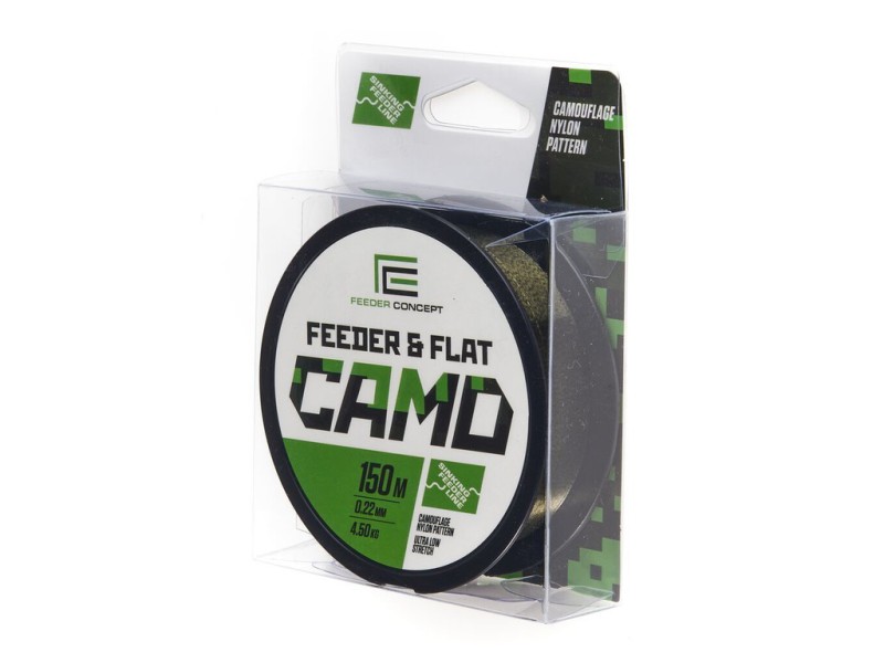 Леска Feeder Concept FEEDER&FLAT Camo 150