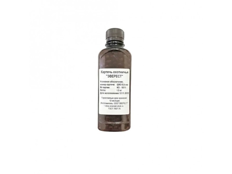 Картечь 8,0 мм. в банках по 1,5 кг (ЭВЕРЕСТ )