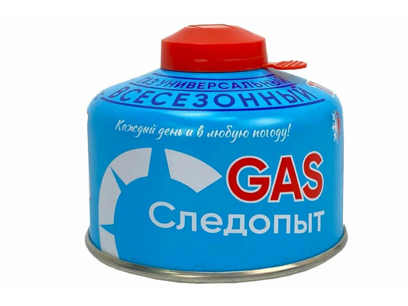 Баллон газовый СЛЕДОПЫТ 110гр PF-FG-110R всесезонный