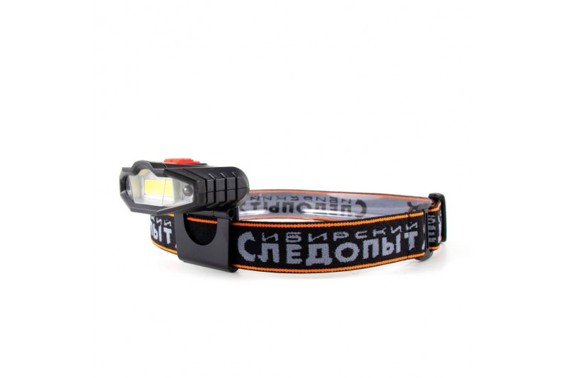 Фонарь для кепки СИБИРСКИЙ СЛЕДОПЫТ-Протон 1 COB+2 LED