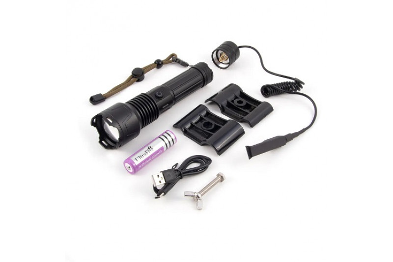 Фонарь ручной подствольный СЛЕДОПЫТ-ARMORY LIGHT 1 LED аккум. 220В