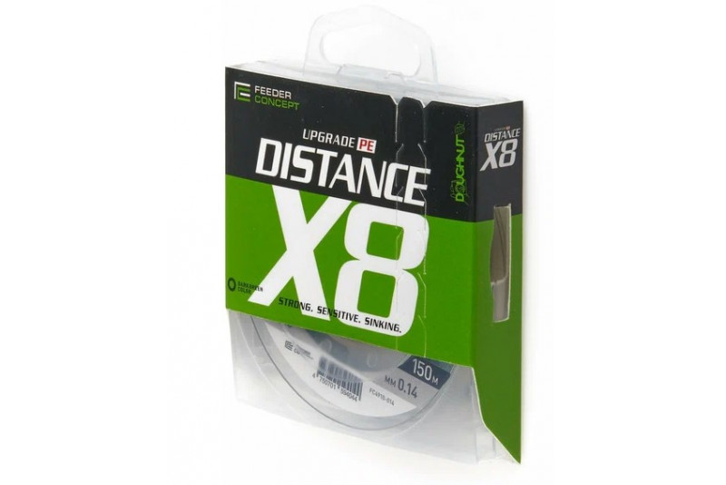 Леска плетеная Feeder Concept Distance х8 BRAID Dark Green 150м